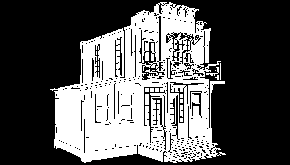 Wireframe Front